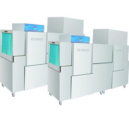 ประเทศจีน 380KG สแตนเลสเครื่องล้างจานพาณิชย์ 80-100 ℃อบแห้งเครื่องล้างจานโรงแรม ผู้ผลิต