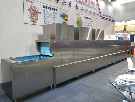ประเทศจีน เครื่องล้างจานโรงแรม 56KW / 92KW ECO-L960CP3H3, เครื่องล้างจานเชิงพาณิชย์ ผู้ผลิต