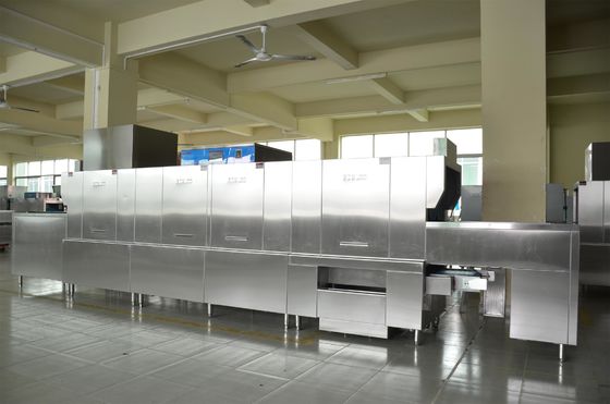 ประเทศจีน ECO-L680CP2H เครื่องล้างจานสแตนเลสในเชิงพาณิชย์ 1900H 6800W 850D เครื่องจ่ายภายใน ผู้ผลิต