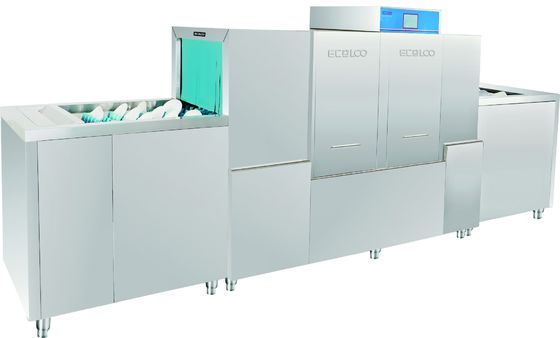 ประเทศจีน 23KW / 59KW โรงแรมอุปกรณ์ครัวเชิงพาณิชย์เครื่องล้างจานเครื่องจ่ายภายใน ผู้ผลิต