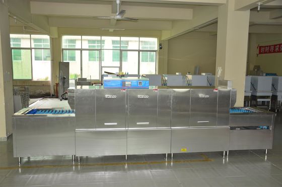 ประเทศจีน ร้านอาหารครัวเครื่องล้างจาน 25KW / 61KW ECO-L510P3 เครื่องจ่ายภายใน ผู้ผลิต