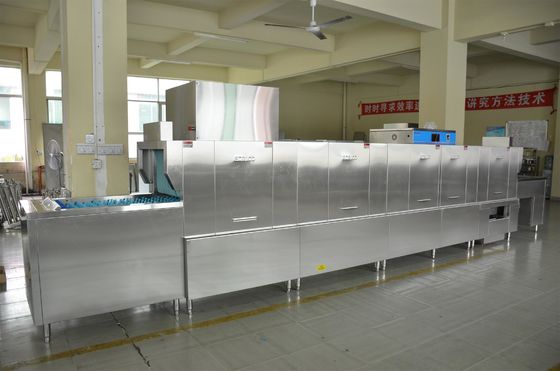 ประเทศจีน โรงแรมประเภทเที่ยวบินเครื่องล้างจานเครื่องจ่าย 36KW / 72KW ภายใน ECO-L800CP3H ผู้ผลิต