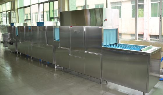 ประเทศจีน อุปกรณ์ล้างจานในเชิงพาณิชย์พนักงานโรงอาหารสแตนเลส ECO-L850CP3H2 ผู้ผลิต