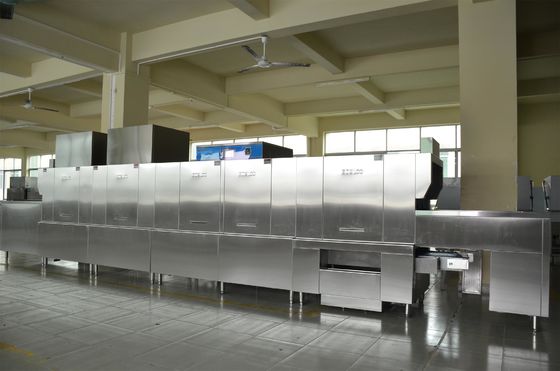 ประเทศจีน 730KG เครื่องล้างจานสแตนเลสโซ่ยาว ECO-L730CP2H2 สำหรับโรงแรม ผู้ผลิต