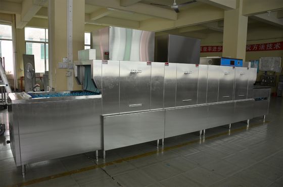 ประเทศจีน เครื่องจ่ายภายในเครื่องล้างจานสแตนเลสโซ่ยาว ECO-L580P2H2 สำหรับครัวกลาง ผู้ผลิต