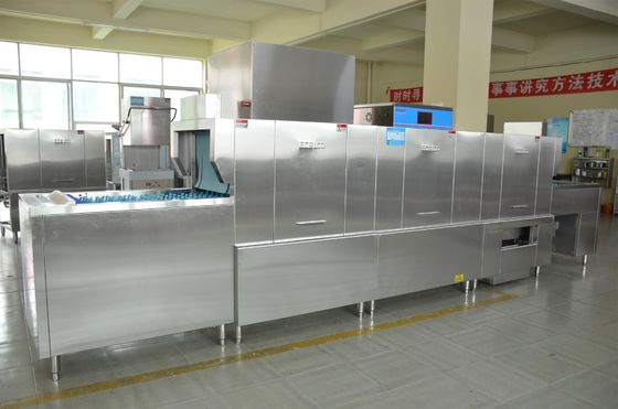 ประเทศจีน 630KG เครื่องล้างจานสแตนเลสโซ่ยาว ECO-L620CPH สำหรับร้านอาหาร ผู้ผลิต