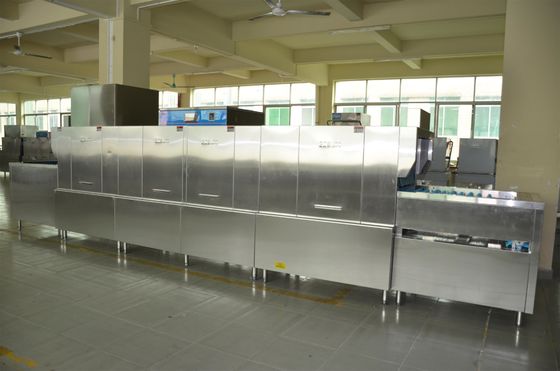 ประเทศจีน โรงแรมเครื่องล้างจานเครื่องล้างจานพาณิชย์ 34KW / 70KW ECO-L650P3H ตู้ภายใน ผู้ผลิต